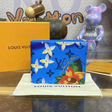 商品名称：ルイヴィトン LOUISVUITTON 057-M83468L 2024年最新入荷 ポルトフォイユ スレンダー 二つ折り短財布 ショートウォレット 札入れ カードポケット