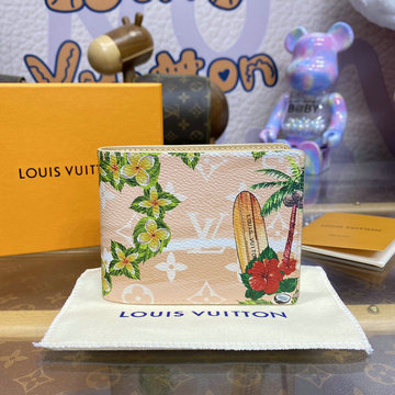 ルイヴィトン LOUISVUITTON 057-M83468X 2024年最新入荷 ポルトフォイユ スレンダー 二つ折り短財布 ショートウォレット 札入れ カードポケット
