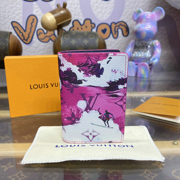 ルイヴィトン LOUISVUITTON  057-M83498F 2024年最新入荷 オーガナイザー ドゥ ポッシュ パスポール パスポートケース カードケース