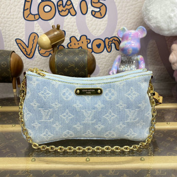 ルイヴィトン LOUISVUITTON 057-M83532 2024年最新入荷 ポシェット リヴ チェーンポーチ 斜め掛け ショルダーバッグ クロスボディバッグ