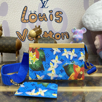 ルイヴィトン LOUISVUITTON 057-M83466L 2024年最新入荷 ガストン ウェアラブル ウォレット ポーチ 手持ちかばん クラッチバッグ メンズかばん