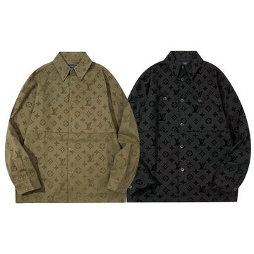 商品名称：ルイヴィトン LOUISVUITTON MS-CCLV24005 2024年春夏最新入荷 新作 ポロシャツ ロングスリーブ ブラウス シャツ ロングスリーブ レジャーシャツ 長袖