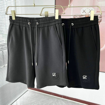 ロエベ LOEWE MS-KDLE24001 2024年最新入荷 新作 ショートパンツ スポーツパンツ スウェットパンツ 伸縮性のあるウエストバンド カジュアルショーツ