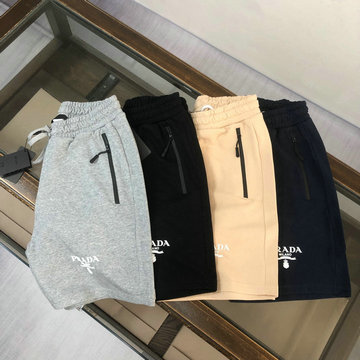 商品名称：プラダ PRADA MS-KDPD24003 2024年最新入荷 新作 ショートパンツ スポーツパンツ スウェットパンツ 伸縮性のあるウエストバンド カジュアルショーツ