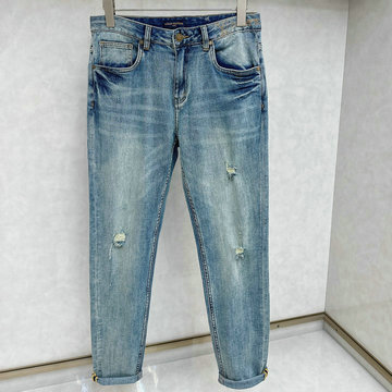 商品名称：ルイヴィトン LOUISVUITTON MS-KNLV24003 2024年最新入荷 新作 ジーパン ストレートフィット ポケットディテール ジーンズ デニムズボン