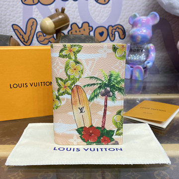 ルイヴィトン LOUISVUITTON 057-M83611 2024年最新入荷 クーヴェルテュール パスポール NM 二つ折り短財布 パスポートケース カードケース パスポートカバー