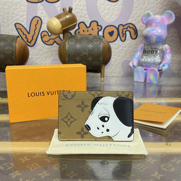 商品名称：ルイヴィトン LOUISVUITTON 057-M83691 2024年最新入荷 カードケース ポルト カルト サーンプル 名刺入れ モノグラム マカサー キャンバス