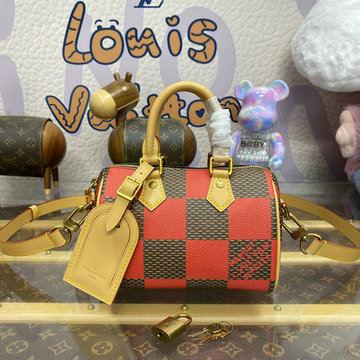 ルイヴィトン LOUISVUITTON 057-N40611  2024年最新入荷 スピーディ バンドリエール 18 ボストンバッグ トートバッグ ショルダーバッグ レディースかばん