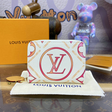 ルイヴィトン LOUISVUITTON 057-M83658 2024年最新入荷 ジッピー コイン パース コインケース 小銭入れ ファスナー短財布 ショートウォレット