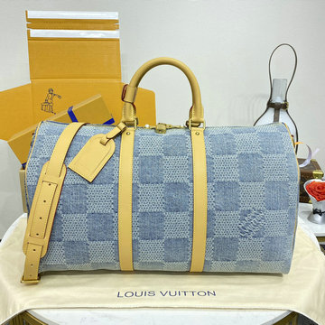 ルイヴィトン LOUISVUITTON 057-N40709 2024年最新入荷 キーポル バンドリエール 50 トートバッグ トラベルバッグ ショルダーバッグ 旅行かばん