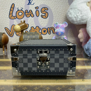 商品名称：ルイヴィトン LOUISVUITTON  057-N44185 2024年最新入荷 コフレ トレゾール 24 収納ボックス トランクバッグ 手持ちかばん トランク ジュエリーケース