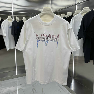 商品名称：バレンシアガ BALENCIAGA MS-TDBA24005 2024年最新入荷 Tシャツ 半袖 ショートスリーブ スウェットシャツ 短袖 クルーネック トップス レジャーシャツ