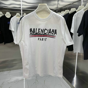 商品名称：バレンシアガ BALENCIAGA MS-TDBA24008 2024年最新入荷 Tシャツ 半袖 ショートスリーブ スウェットシャツ 短袖 クルーネック トップス レジャーシャツ