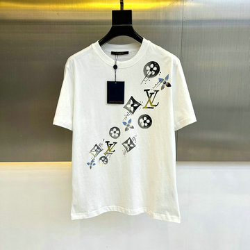 商品名称：ルイヴィトン LOUISVUITTON MS-TDLV24020 2024年最新入荷 Tシャツ 半袖 ショートスリーブ スウェットシャツ 短袖 クルーネック トップス