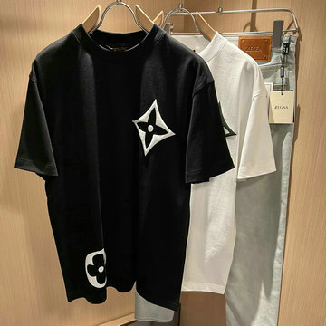 商品名称：ルイヴィトン LOUISVUITTON  MS-TDLV24021 2024年最新入荷 Tシャツ 半袖 ショートスリーブ スウェットシャツ 短袖 クルーネック トップス レジャーシャツ