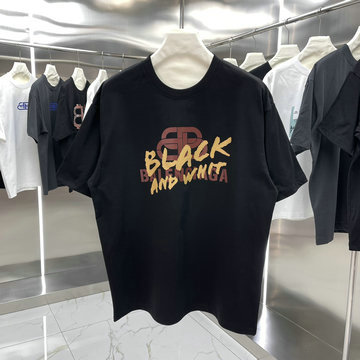 商品名称：バレンシアガ BALENCIAGA MS-TDBA24004  2024年最新入荷 Tシャツ 半袖 ショートスリーブ スウェットシャツ 短袖 クルーネック トップス レジャーシャツ