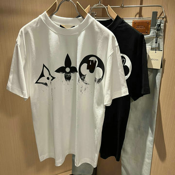 商品名称：ルイヴィトン LOUISVUITTON MS-TDLV24022 2024年最新入荷 Tシャツ 半袖 ショートスリーブ スウェットシャツ 短袖 クルーネック トップス