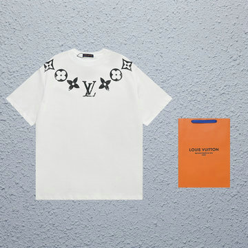 商品名称：ルイヴィトン LOUISVUITTON MS-TDLV24031 2024年最新入荷 Tシャツ 半袖 ショートスリーブ スウェットシャツ 短袖 クルーネック トップス レジャーシャツ