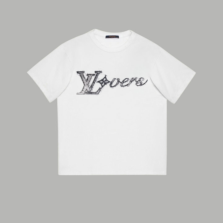 商品名称：ルイヴィトン LOUISVUITTON MS-TDLV24034 2024年最新入荷 Tシャツ 半袖 ショートスリーブ スウェットシャツ 短袖 クルーネック トップス