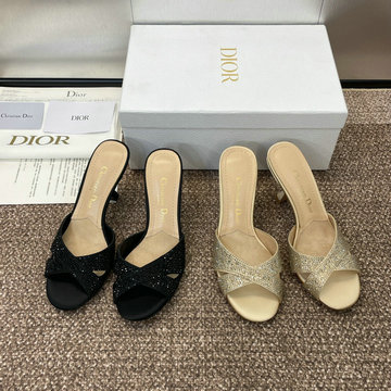 商品名称：クリスチャンディオール CHRISTIAN DIOR 26-CDJ24011Z 2024年最新入荷 トライバル ヒールスライド コンマヒール サンダル レディースシューズ
