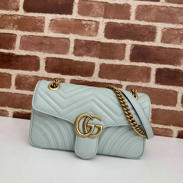 商品名称：グッチ GUCCI 057-GG443497PQL 2024年最新入荷 GGマーモント 斜め掛け ョルダーバッグ フラップバッグ クロスボディバッ