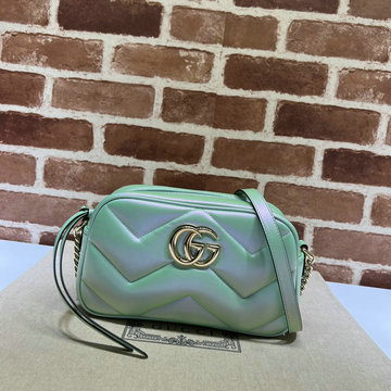 商品名称：グッチ GUCCI 057-GG447632WHG  2024年最新入荷 GGマーモント 斜め掛け ョルダーバッグ フラップバッグ クロスボディバッ