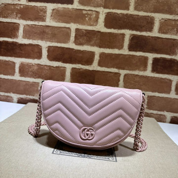 グッチ GUCCI 057-GG746431PQF  2023年最新入荷 GGマーモント キルティング チェーン ミニバッグ 斜め掛け ショルダーバッグ クロスボディバッグ