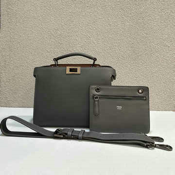 商品名称：フェンディ FENDI 168-FD7VA530SH  2023年最新入荷 ピーカブー ISeeU スモール トートバッグ ハンドバッグ 2way ショルダーバッグ メンズかばん
