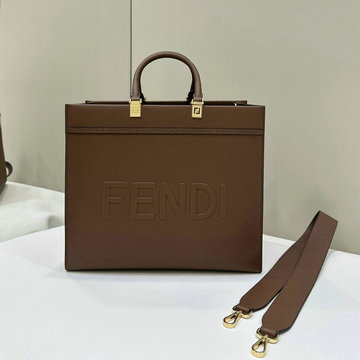 フェンディ FENDI 168-FD8BH386PKF 2024年最新入荷 サンシャイン ミディアム トートバッグ ハンドバッグ トップハンドルバッグ 2way ショルダーバッグ