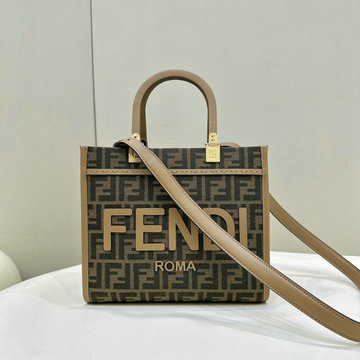 フェンディ FENDI 168-FD8BH394BKF 2024年最新入荷 サンシャイン スモール トートバッグ ハンドバッグ トップハンドルバッグ 2way ショルダーバッグ