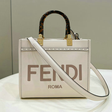 フェンディ FENDI 168-FD8BH394PBS 2024年最新入荷 サンシャイン スモール トートバッグ ハンドバッグ トップハンドルバッグ 2way ショルダーバッグ
