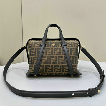 商品名称：フェンディ FENDI 168-FD8BL152BBK 2024年最新入荷 ボストン 365 トートバッグ ハンドバッグ 2way ショルダーバッグ クロスボディバッグ