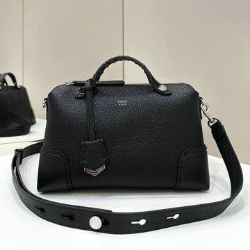 フェンディ FENDI 168-FD8BL1461LBK 2024年最新入荷 バイ ザ ウェイ ミディアム ボストンバッグ ハンドバッグ 2way 斜め掛け ショルダーバッグ