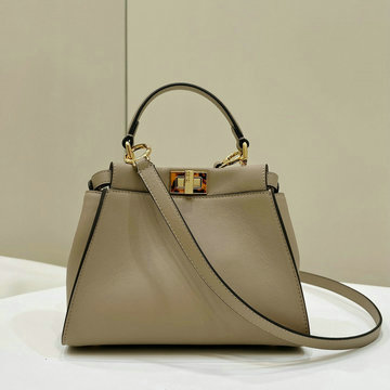 商品名称：フェンディ FENDI 168-FD8BN244QH 2024年最新入荷 ピーカブー スモール トートバッグ トップハンドルバッグ ハンドバッグ 2way ショルダーバッグ