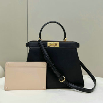 商品名称：フェンディ FENDI 168-FD8BN321ASBK 2024年最新入荷 ピーカブー ISeeU ミディアム トートバッグ トップハンドルバッグ ハンドバッグ