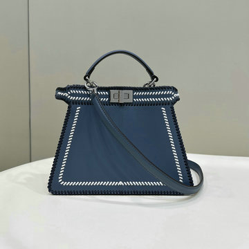 フェンディ FENDI 168-FD8BN327CLS 2024年最新入荷 ピーカブー ISeeU スモール トートバッグ トップハンドルバッグ ハンドバッグ