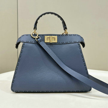 商品名称：フェンディ FENDI 168-FD8BN327LJZL 2024年最新入荷 ピーカブー ISeeU スモール トートバッグ トップハンドルバッグ ハンドバッグ 2way ショルダーバッグ