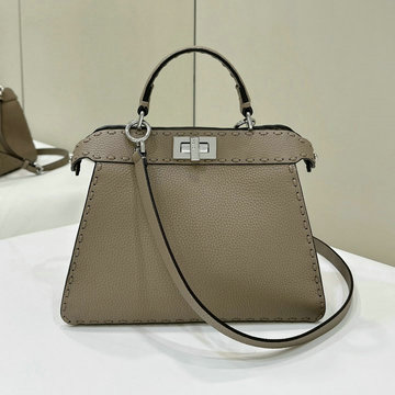 商品名称：フェンディ FENDI 168-FD8BN327LYHS  2024年最新入荷 ピーカブー ISeeU スモール トートバッグ トップハンドルバッグ ハンドバッグ 2way ショルダーバッグ