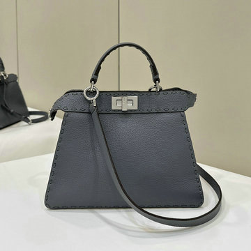 商品名称：フェンディ FENDI 168-FD8BN327LYSH 2024年最新入荷 ピーカブー ISeeU スモール トートバッグ トップハンドルバッグ ハンドバッグ 2way ショルダーバッグ