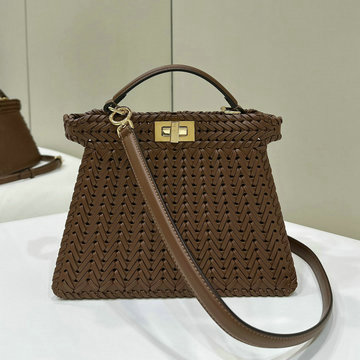 商品名称：フェンディ FENDI 168-FD8BN327MJKF 2024年最新入荷 ピーカブー ISeeU スモール トートバッグ トップハンドルバッグ ハンドバッグ 2way ショルダーバッグ