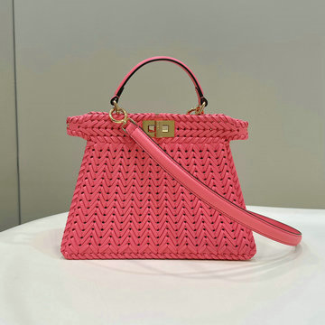 商品名称：フェンディ FENDI 168-FD8BN327MJMH 2024年最新入荷 ピーカブー ISeeU スモール トートバッグ トップハンドルバッグ ハンドバッグ 2way ショルダーバッグ