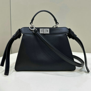 商品名称：フェンディ FENDI 168-FD8BN327PBK 2024年最新入荷 ピーカブー ISeeU スモール トートバッグ トップハンドルバッグ ハンドバッグ 2way ショルダーバッグ