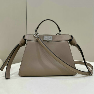 商品名称：フェンディ FENDI 168-FD8BN327PHS 2024年最新入荷 ピーカブー ISeeU スモール トートバッグ トップハンドルバッグ ハンドバッグ 2way ショルダーバッグ