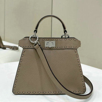 商品名称：フェンディ FENDI 168-FD8BN335LHS 2024年最新入荷 ピーカブー ISeeU ミニ トートバッグ トップハンドルバッグ ハンドバッグ 2way ショルダーバッグ