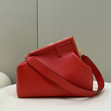フェンディ FENDI 168-FD8BP127QRD  2024年最新入荷 ファーストバッグ ミディアム 手持ちかばん 2way 斜め掛け ショルダーバッグ クロスボディバッグ
