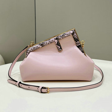 フェンディ FENDI 168-FD8BP129PFH 2024年最新入荷 ファーストバッグ スモール 手持ちかばん 2way 斜め掛け ショルダーバッグ クロスボディバッグ