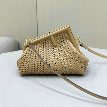フェンディ FENDI 168-FD8BP129ZXS 2024年最新入荷 ファーストバッグ スモール 手持ちかばん 2way 斜め掛け ショルダーバッグ クロスボディバッグ レディースかばん