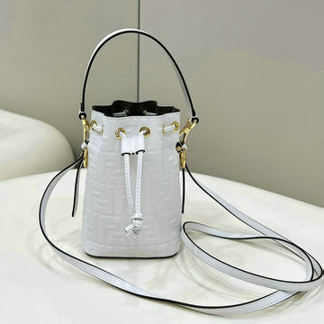 フェンディ FENDI 168-FD8BS010PBS 2024年最新入荷 ミニバッグ モン トレゾール バゲットバッグ 斜め掛け ショルダーバッグ クロスボディバッグ