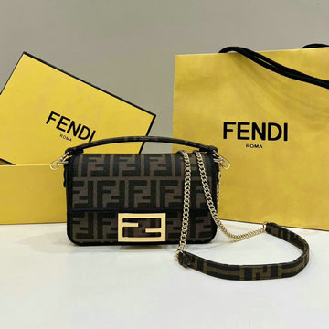 フェンディ FENDI 168-FD8BS017BSK 2024年最新入荷 ミニ バケットバッグ トートバッグ 2way 斜め掛け ショルダーバッグ クロスボディバッグ レディースかばん