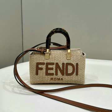 フェンディ FENDI 168-FD8BS067EXZ 2024年最新入荷 バイ ザ ウェイ ミディアム ボストンバッグ ハンドバッグ 2way 斜め掛け ショルダーバッグ